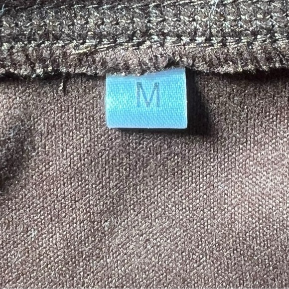 Geifa Women’s Puff Sleeve Crewneck Lightweight Sweatshirt Burnt Orange Size M - Picture 3 of 7